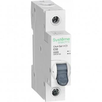 Автоматический выключатель SCHNEIDER ELECTRIC модульный 1п B 25А 4.5кА City9 Set 230В SE C9F14125