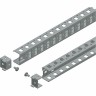 2 однорядные универсальные попеременные рейки SCHNEIDER ELECTRIC SPACIAL 800 NSYSUCR4080