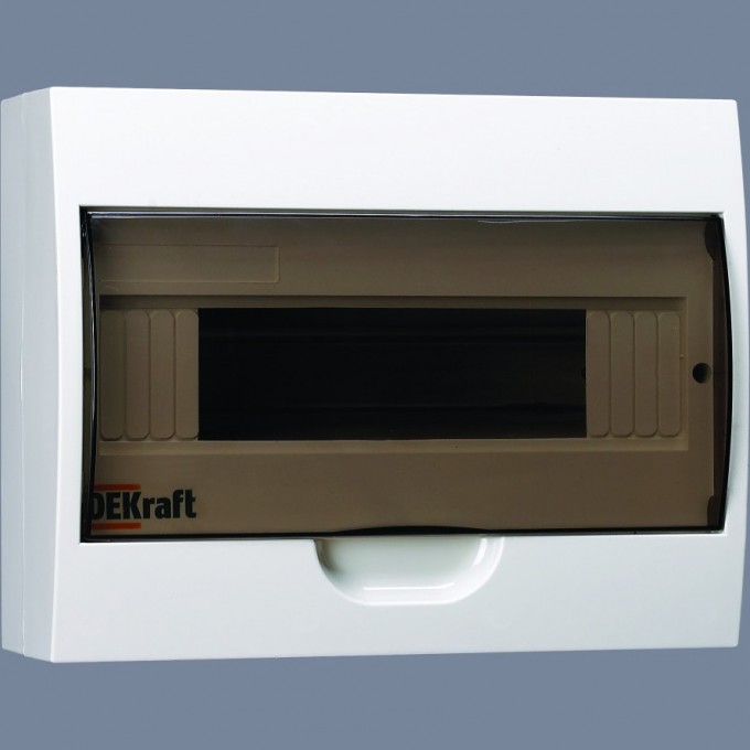 Корпус пластиковый навесной DEKRAFT 12 модулей, IP41, ЩРН-П-12 D 31011DEK Корпус пластиковый навесной DEKRAFT 12 модулей, IP41, ЩРН-П-12 D 31011DEK