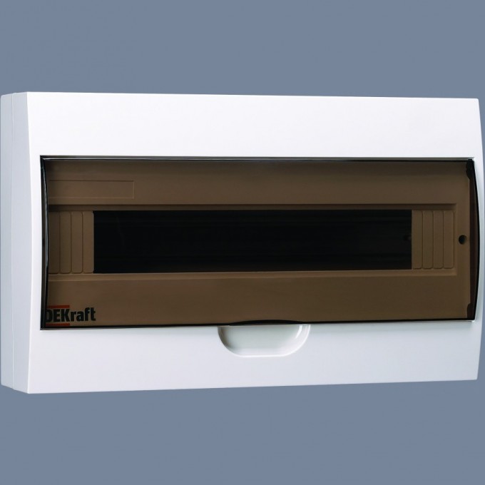 Корпус пластиковый навесной DEKRAFT 18 модулей, IP41, ЩРН-П-18 D 31012DEK Корпус пластиковый навесной DEKRAFT 18 модулей, IP41, ЩРН-П-18 D 31012DEK