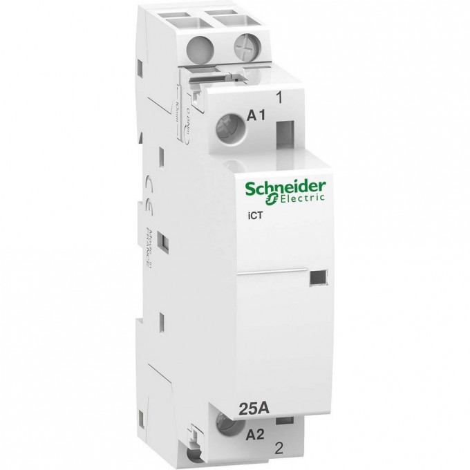 Модульный контактор SCHNEIDER ELECTRIC ACTI9 iCT25A 1НО 230/240В АС 50ГЦ A9C20731 Модульный контактор SCHNEIDER ELECTRIC ACTI9 iCT25A 1НО 230/240В АС 50ГЦ A9C20731