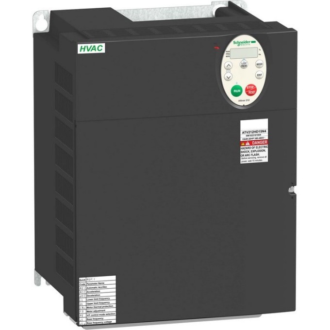 Преобразователь частоты SCHNEIDER ELECTRIC ALTIVAR 212 15КВТ 480В IP21 ATV212HD15N4