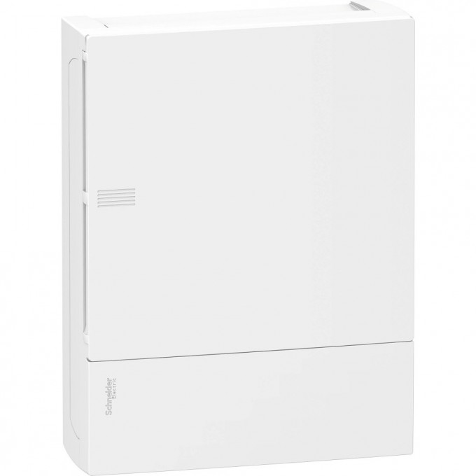 Щит навесной SCHNEIDER ELECTRIC MINI PRAGMA с белой дверцей 2РЯД/24МОД,IP40,IK07,63А,2 клеммы,Италия MIP12212