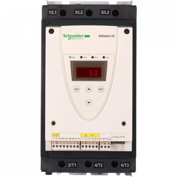 Устройство плавного пуска SCHNEIDER ELECTRIC ALTISTART 22 62A , управление 220В ATS22D62Q