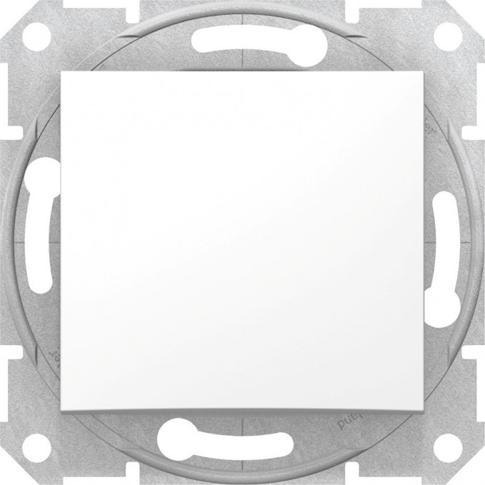 1-клавишный выключатель SCHNEIDER ELECTRIC SEDNA, сх.1, 10А, 250В, БЕЛЫЙ SDN0100121 1-клавишный выключатель SCHNEIDER ELECTRIC SEDNA, сх.1, 10А, 250В, БЕЛЫЙ SDN0100121