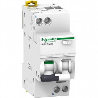 Автоматический выключатель дифференциального тока SCHNEIDER ELECTRIC ACTI 9 iDPN N VIGI 6KA 16A C 30MA AC