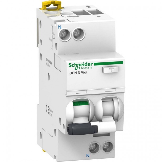 Автоматический выключатель дифференциального тока SCHNEIDER ELECTRIC ACTI 9 iDPN N VIGI 6KA 25A B 30MA AC A9D55625 Автоматический выключатель дифференциального тока SCHNEIDER ELECTRIC ACTI 9 iDPN N VIGI 6KA 25A B 30MA AC A9D55625