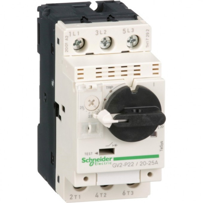 Автоматический выключатель SCHNEIDER ELECTRIC TESYS с комбинированным расцепителем 20-25А GV2P22 Автоматический выключатель SCHNEIDER ELECTRIC TESYS с комбинированным расцепителем 20-25А GV2P22