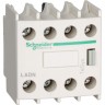 Дополнительный контактный блок SCHNEIDER ELECTRIC TESYS фронтальный монтаж, крепление с помощью винтовых зажимов 3НО+НЗ LADN31
