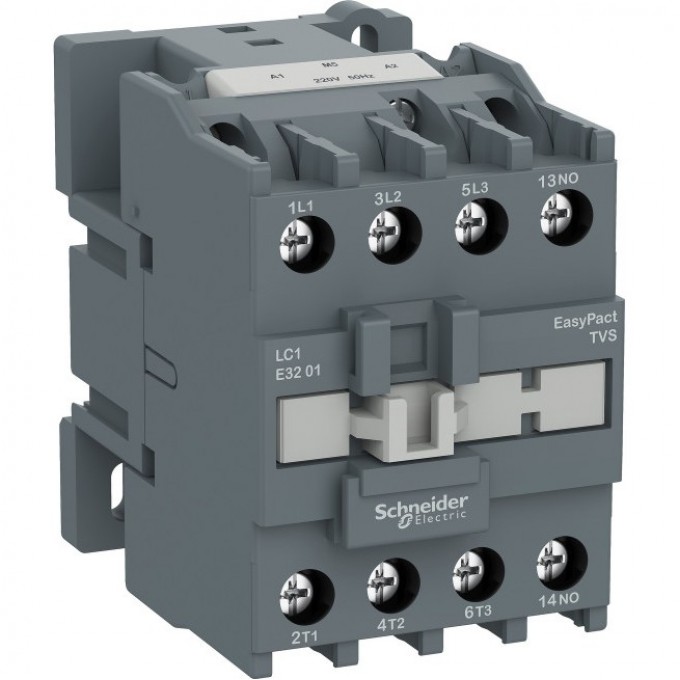 Контактор SCHNEIDER ELECTRIC EASYPACT TVS 1НЗ 32А 400В AC3 380В 50ГЦ LC1E3201Q5 Контактор SCHNEIDER ELECTRIC EASYPACT TVS 1НЗ 32А 400В AC3 380В 50ГЦ LC1E3201Q5