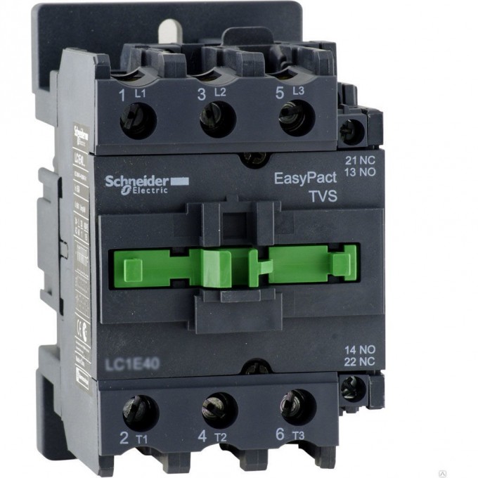 Контактор SCHNEIDER ELECTRIC EASYPACT TVS 95А 400В AC3 220В 50ГЦ LC1E95M5 Контактор SCHNEIDER ELECTRIC EASYPACT TVS 95А 400В AC3 220В 50ГЦ LC1E95M5
