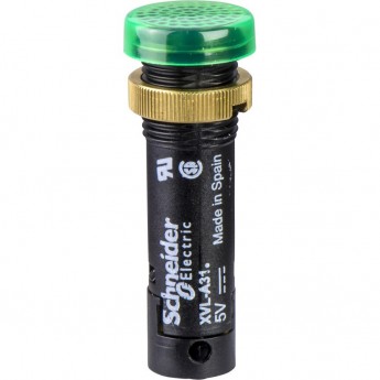 Сигнальная лампа SCHNEIDER ELECTRIC HARMONY XVL 12ММ зеленая XVLA333
