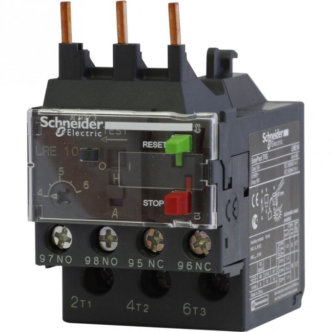Тепловое реле SCHNEIDER ELECTRIC EASYPACT TVS TVS 2,5...4A LRE08 Тепловое реле SCHNEIDER ELECTRIC EASYPACT TVS TVS 2,5...4A LRE08