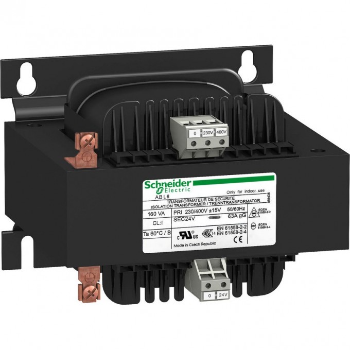 Трансформатор SCHNEIDER ELECTRIC MODICON 230-400В 1X24В 100ВA ABL6TS10B Трансформатор SCHNEIDER ELECTRIC MODICON 230-400В 1X24В 100ВA ABL6TS10B