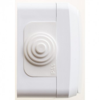 Выключатель 1-клавишный SCHNEIDER ELECTRIC ЭТЮД IP44 10 АХ, БЕЛЫЙ, Россия