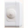 Выключатель 1-клавишный SCHNEIDER ELECTRIC ЭТЮД IP44 10 АХ, БЕЛЫЙ, Россия BA10-041B