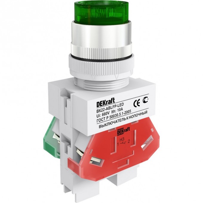 Выключатель кнопочный SCHNEIDER ELECTRIC DEKRAFT ABLFP ?22 мм Цвет:ЗЕЛЕНЫЙ LED 220В ВK-22 25026DEK Выключатель кнопочный SCHNEIDER ELECTRIC DEKRAFT ABLFP ?22 мм Цвет:ЗЕЛЕНЫЙ LED 220В ВK-22 25026DEK