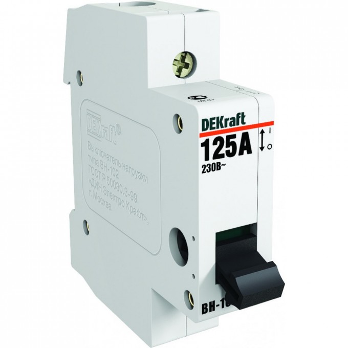 Выключатель-разъединитель SCHNEIDER ELECTRIC DEKRAFT 1Р 20А ВН-102 17001DEK Выключатель-разъединитель SCHNEIDER ELECTRIC DEKRAFT 1Р 20А ВН-102 17001DEK