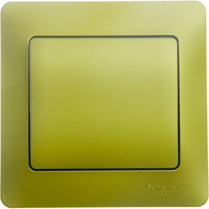 1-клавишный выключатель SCHNEIDER ELECTRIC GLOSSA, сх.1, 10АХ, в сборе, ФИСТАШКОВЫЙ GSL001012 1-клавишный выключатель SCHNEIDER ELECTRIC GLOSSA, сх.1, 10АХ, в сборе, ФИСТАШКОВЫЙ GSL001012