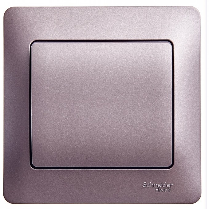1-клавишный выключатель SCHNEIDER ELECTRIC GLOSSA, сх.1, 10АХ, в сборе, СИРЕНЕВЫЙ ТУМАН GSL001412 1-клавишный выключатель SCHNEIDER ELECTRIC GLOSSA, сх.1, 10АХ, в сборе, СИРЕНЕВЫЙ ТУМАН GSL001412