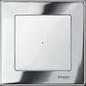 1-постовая рамка SCHNEIDER ELECTRIC MERTEN M-ELEGANCE металлическая, ХРОМ, SM