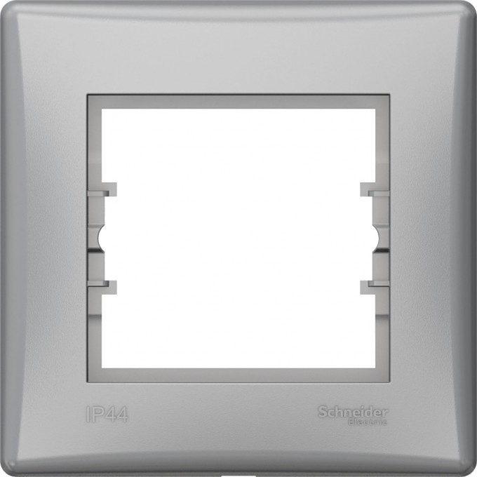 1-постовая рамка SCHNEIDER ELECTRIC SEDNA, горизонтальная IP44, АЛЮМИНИЙ SDN5810560 1-постовая рамка SCHNEIDER ELECTRIC SEDNA, горизонтальная IP44, АЛЮМИНИЙ SDN5810560