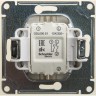 2-клавишный выключатель SCHNEIDER ELECTRIC GLOSSA, сх.5, 10АХ, механизм, ПЕРЛАМУТР GSL000651