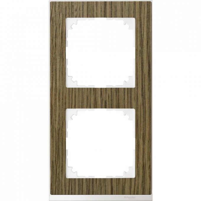 2-постовая рамка SCHNEIDER ELECTRIC MERTEN M-PURE DECOR, ДУБ/БЕЛЫЙ, SM MTN4020-3674 2-постовая рамка SCHNEIDER ELECTRIC MERTEN M-PURE DECOR, ДУБ/БЕЛЫЙ, SM MTN4020-3674
