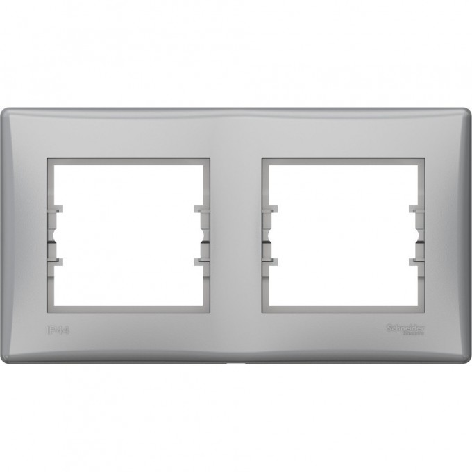 2-постовая рамка SCHNEIDER ELECTRIC SEDNA, горизонтальная IP44, АЛЮМИНИЙ SDN5810660 2-постовая рамка SCHNEIDER ELECTRIC SEDNA, горизонтальная IP44, АЛЮМИНИЙ SDN5810660