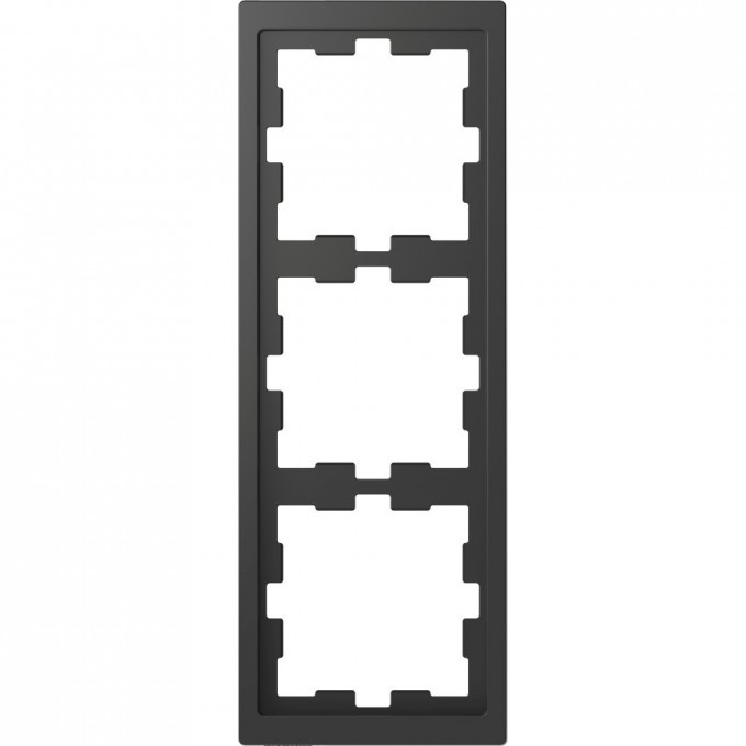 3-постовая рамка SCHNEIDER ELECTRIC MERTEN D-LIFE, АНТРАЦИТ MTN4030-6534