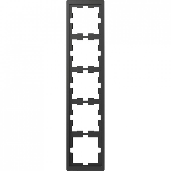 5-постовая рамка SCHNEIDER ELECTRIC MERTEN D-LIFE, АНТРАЦИТ MTN4050-6534