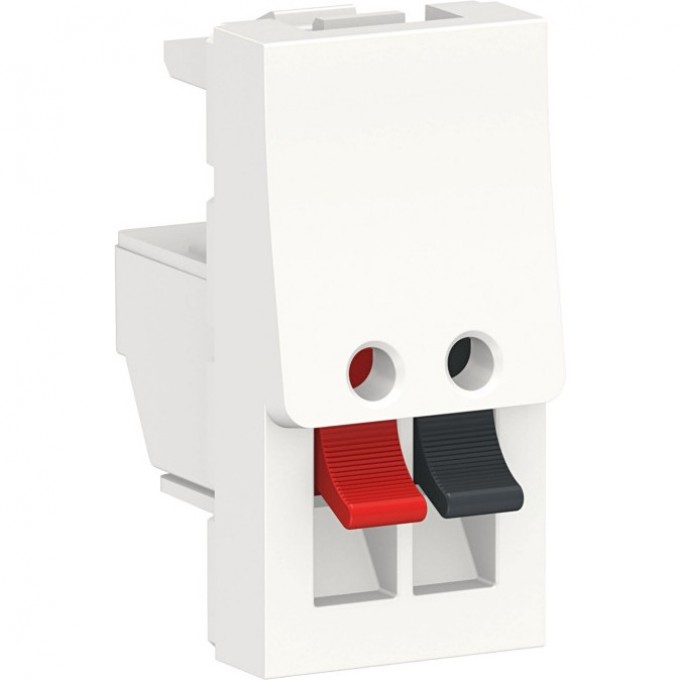 Аудиорозетка SCHNEIDER ELECTRIC UNICA MODULAR, 1 модуля, белый NU348718 Аудиорозетка SCHNEIDER ELECTRIC UNICA MODULAR, 1 модуля, белый NU348718