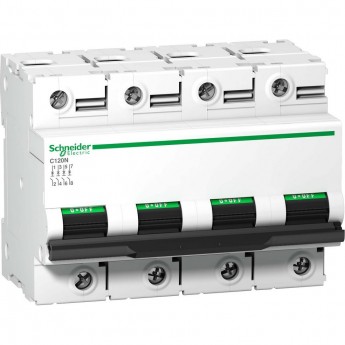 Автоматический выключатель SCHNEIDER ELECTRIC ACTI 9 C120N 4П 125A C