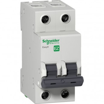 Автоматический выключатель SCHNEIDER ELECTRIC EASY9 2П 25А D 6кА 230В =S=