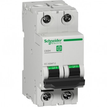 Автоматический выключатель SCHNEIDER ELECTRIC MULTI 9 C60H 2П 10A B