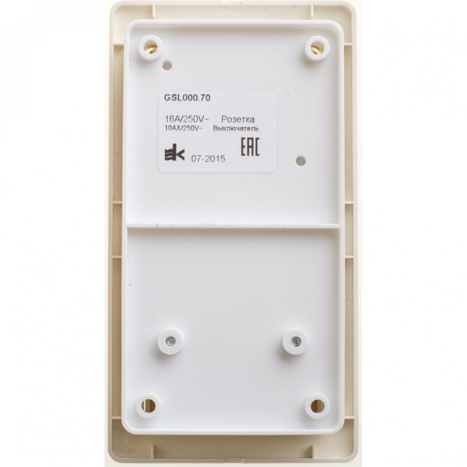 Блок SCHNEIDER ELECTRIC GLOSSA: розетка с заземлением со шторками + 1-клавишный выключатель бежевый GSL000270 Блок SCHNEIDER ELECTRIC GLOSSA: розетка с заземлением со шторками + 1-клавишный выключатель бежевый GSL000270