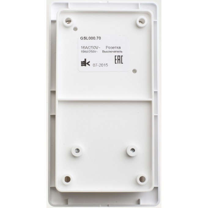 Блок SCHNEIDER ELECTRIC GLOSSA: розетка с заземлением со шторками + 1-клавишный выключатель белый GSL000170 Блок SCHNEIDER ELECTRIC GLOSSA: розетка с заземлением со шторками + 1-клавишный выключатель белый GSL000170