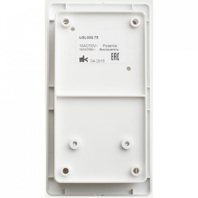 Блок SCHNEIDER ELECTRIC GLOSSA: розетка с заземлением, со шторками + 2-клавишный выключатель с подсветкой, белый GSL000175 Блок SCHNEIDER ELECTRIC GLOSSA: розетка с заземлением, со шторками + 2-клавишный выключатель с подсветкой, белый GSL000175