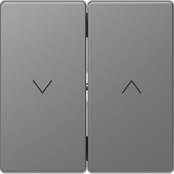 Клавиша-кнопка MERTEN D-LIFE для жалюзи, НЕРЖ. СТАЛЬ Клавиша-кнопка MERTEN D-LIFE для жалюзи, НЕРЖ. СТАЛЬ