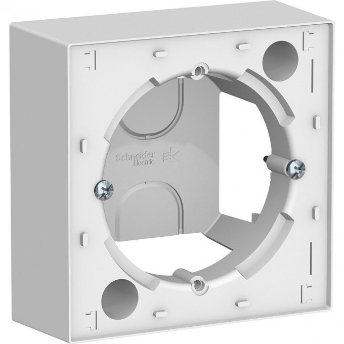 Коробка для наружного монтажа ATLASDESIGN, БЕЛЫЙ ATN000100 Коробка для наружного монтажа ATLASDESIGN, БЕЛЫЙ ATN000100