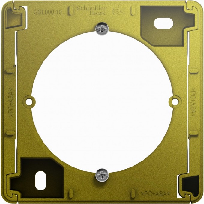 Коробка для наружного монтажа GLOSSA, ФИСТАШКОВЫЙ GSL001000 Коробка для наружного монтажа GLOSSA, ФИСТАШКОВЫЙ GSL001000