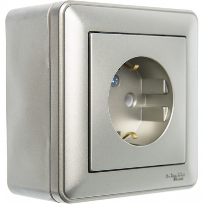 Коробка SCHNEIDER ELECTRIC W59 подъемная для наружного монтажа с рамкой 1-местная, ШАМПАНЬ KP-152-48 Коробка SCHNEIDER ELECTRIC W59 подъемная для наружного монтажа с рамкой 1-местная, ШАМПАНЬ KP-152-48
