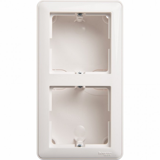 Коробка SCHNEIDER ELECTRIC W59 подъемная для наружного монтажа с рамкой 2-местная, БЕЛЫЙ KP-252-18 Коробка SCHNEIDER ELECTRIC W59 подъемная для наружного монтажа с рамкой 2-местная, БЕЛЫЙ KP-252-18