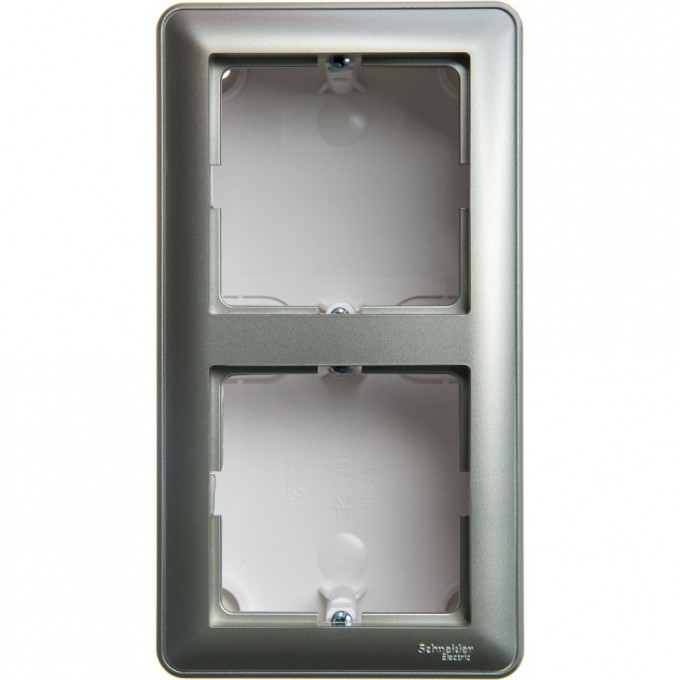 Коробка SCHNEIDER ELECTRIC W59 подъемная для наружного монтажа с рамкой 2-местная, ШАМПАНЬ KP-252-48 Коробка SCHNEIDER ELECTRIC W59 подъемная для наружного монтажа с рамкой 2-местная, ШАМПАНЬ KP-252-48