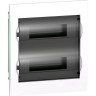 Корпус встраиваемый с прозрачной дверцей SCHNEIDER ELECTRIC EASY9 2ряд/24мод,IP40,IK07,63А,2 клеммы,Россия EZ9E212S2FRU