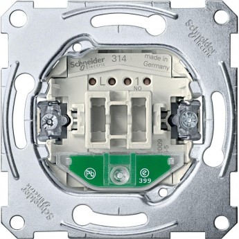 Механизм SCHNEIDER ELECTRIC MERTEN 1-пол.кноп.вык.с замык+сигн+свет.инд. д/накл.с карт-ключ.10A, QF