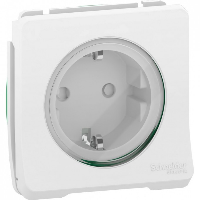 Механизм SCHNEIDER ELECTRIC MUREVA S розетки с заземляющим контактом и шторками, БЕЛЫЙ, IP55 MUR39134 Механизм SCHNEIDER ELECTRIC MUREVA S розетки с заземляющим контактом и шторками, БЕЛЫЙ, IP55 MUR39134