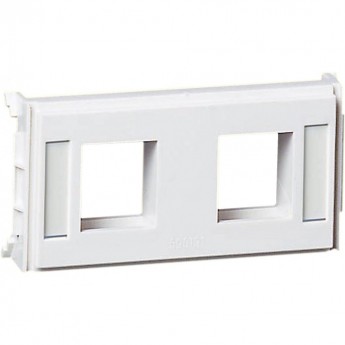 Плата SCHNEIDER ELECTRIC THORSMAN CYB-DP для 2XRJ45 KEYSTONE белая