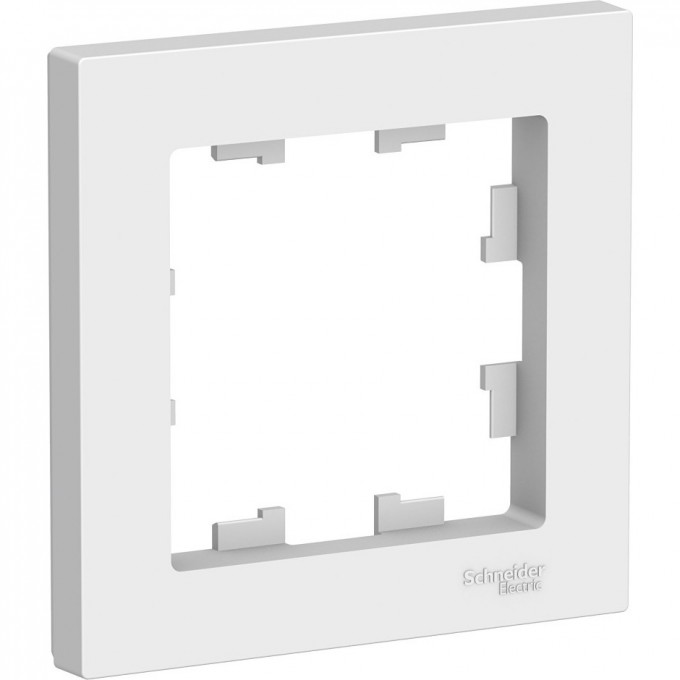 Рамка 1-постовая SCHNEIDER ELECTRIC ATLASDESIGN белый ATN000101