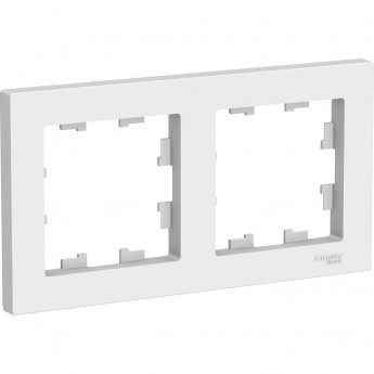 Рамка 2-постовая SCHNEIDER ELECTRIC ATLASDESIGN белый